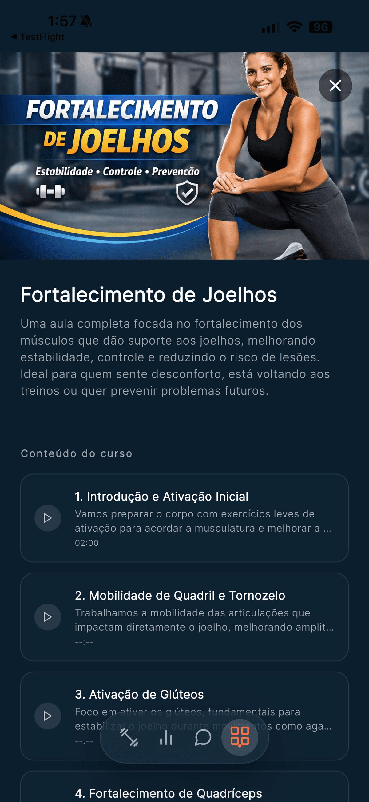 Your video classes, inside the app your clients already train in.
